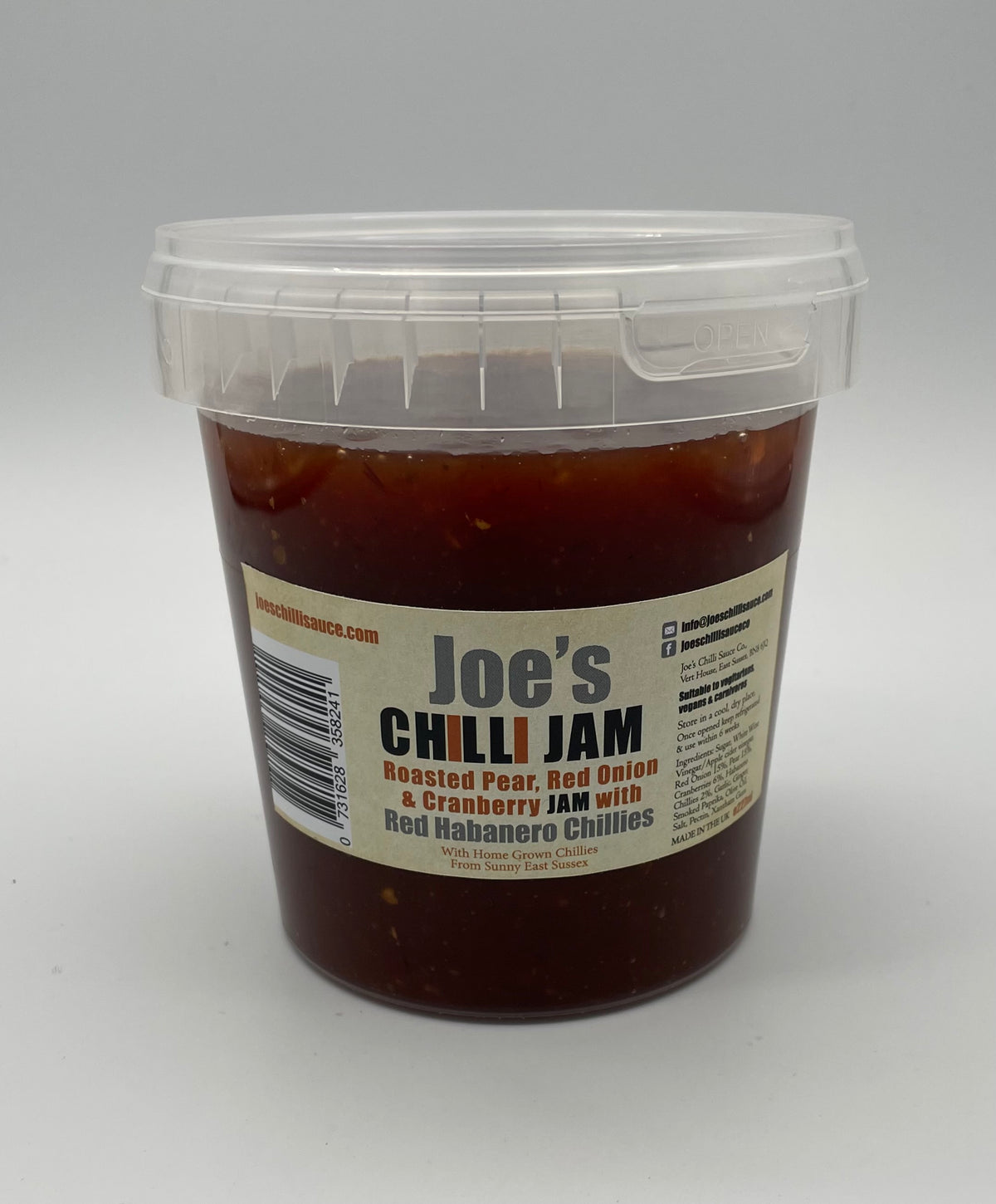 Joe's Chilli Jam : FOOD SERVICE SIZE : 2x 850g TUBS