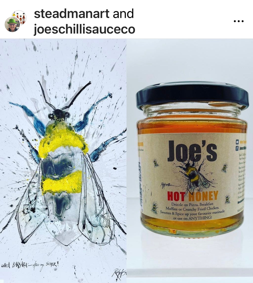 Joe's Chilli Sauce Co & Ralph Steadman Collaboration – JoesChilliSauceco