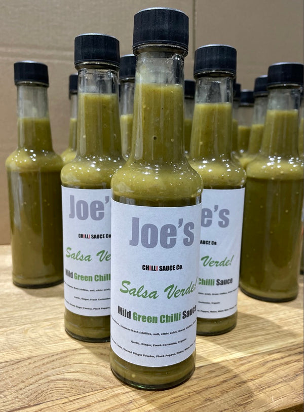 New Product Alert....Joe's Chilli Sauce Co "Salsa Verde: Mild Green Chilli Sauce"