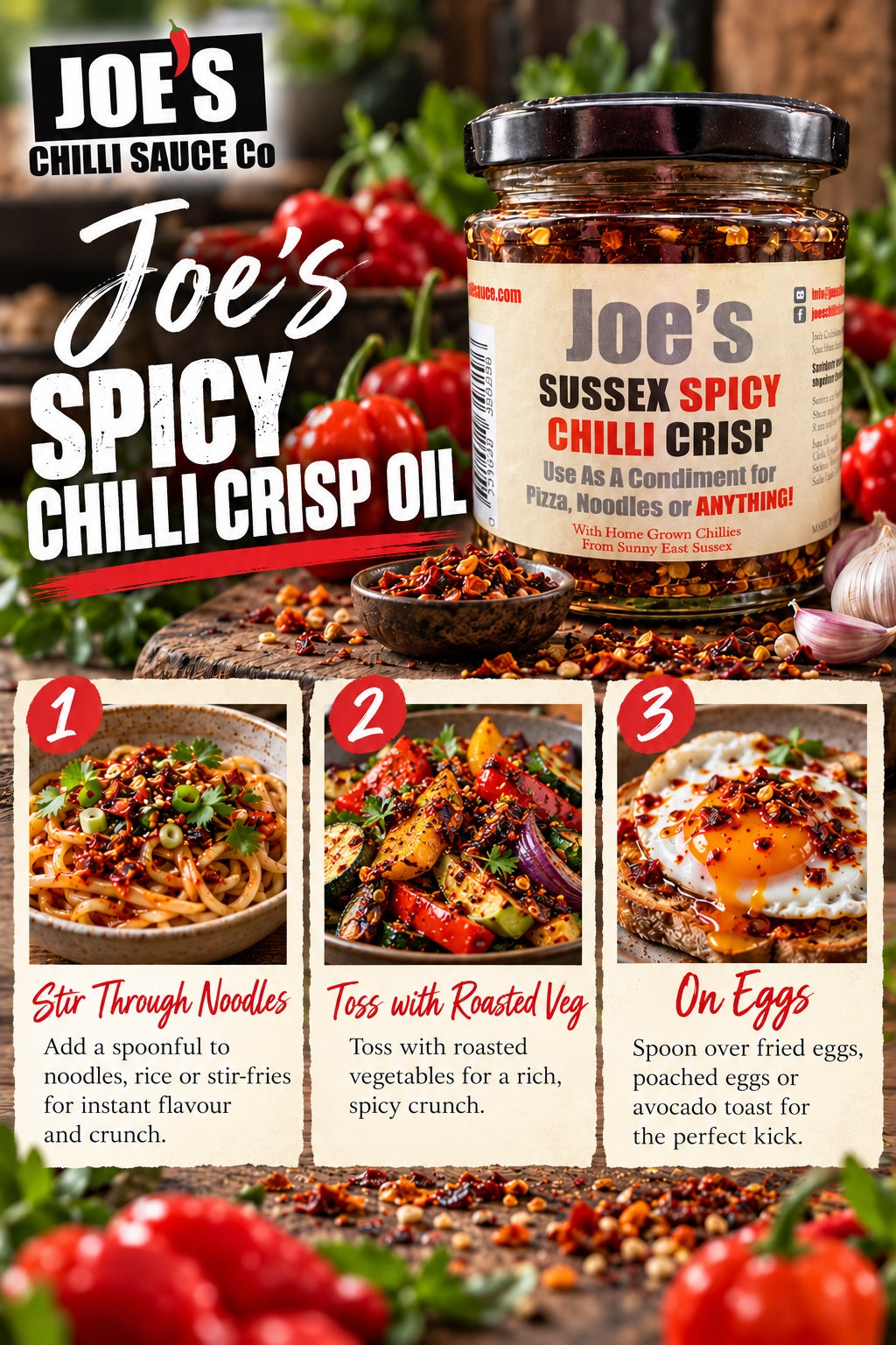 Joe's SUSSEX SPICY CHILLI CRISP