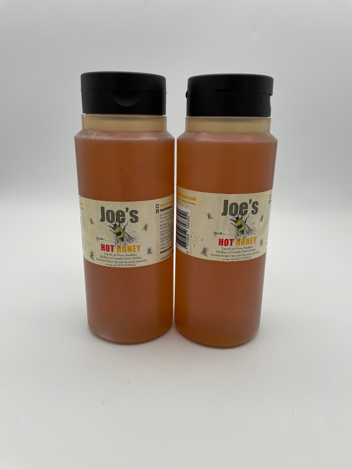 Joe's Hot Honey : FOOD SERVICE SIZE : 2x 700g SQUEEZY BOTTLES